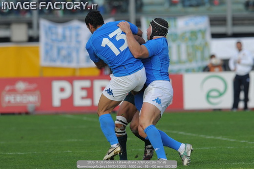 2008-11-08 Padova - Italia-Australia 0838 Gonzalo Canale
